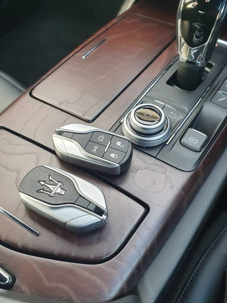 Two maserati smart keys